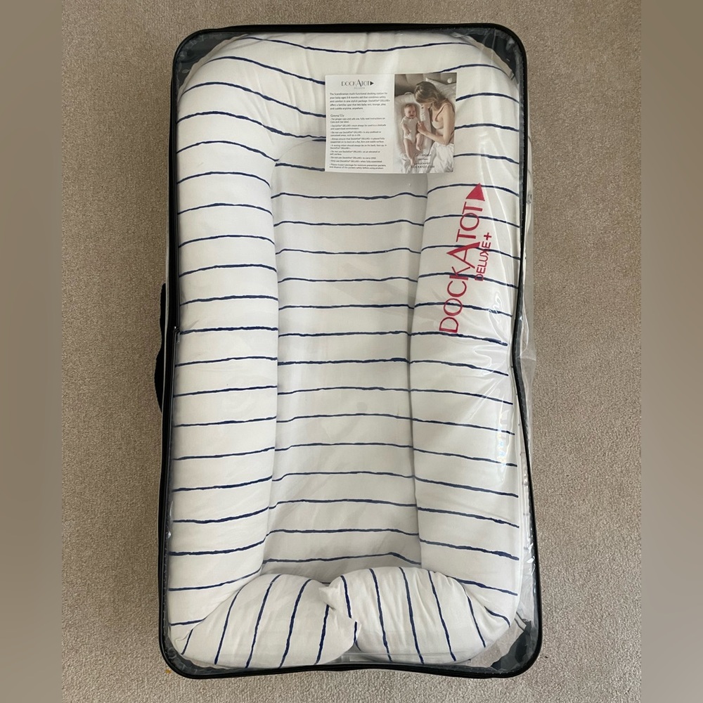 Dockatot Deluxe + Baby Lounger Mariniere SOLD OUT